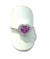 Anello Lux Gioielli Donna in Oro bianco 0.16 Ct F-4644-A - F-4644-A